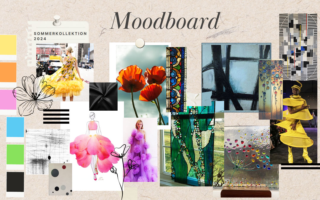 Moodboard Modezeichnen by Sarah Tepper